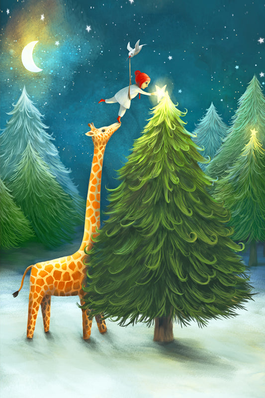 Demelsa Haughton - Everyone Needs a Tall Friend print artwork