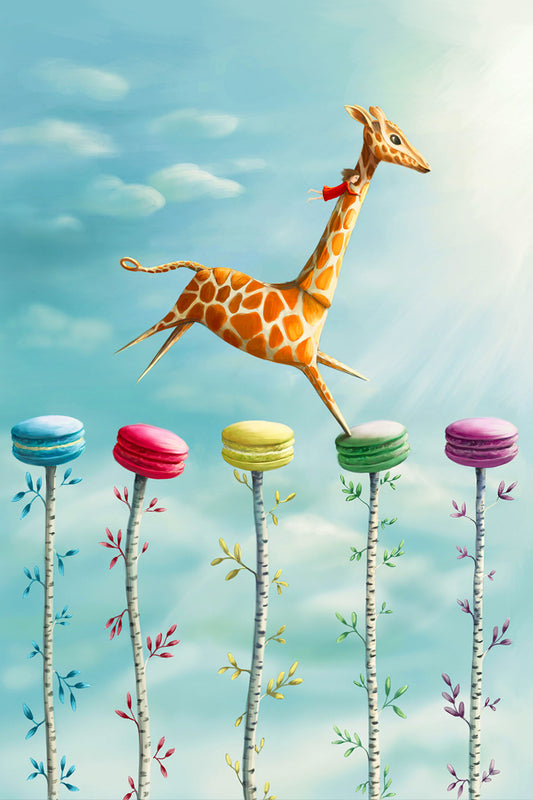 Demelsa Haughton - Macaron Trees print artwork