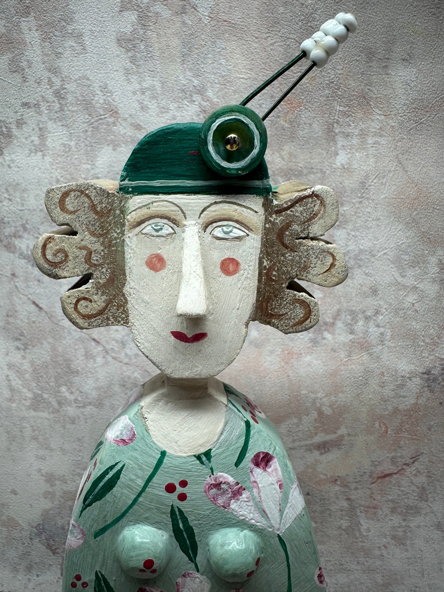 Lynn Muir sculpture for Portrait of a Northern town in Heart Gallery Hebden Bridge