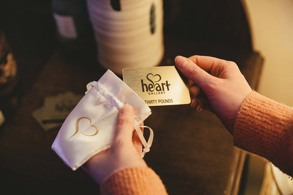 Gift vouchers for friends and loved ones