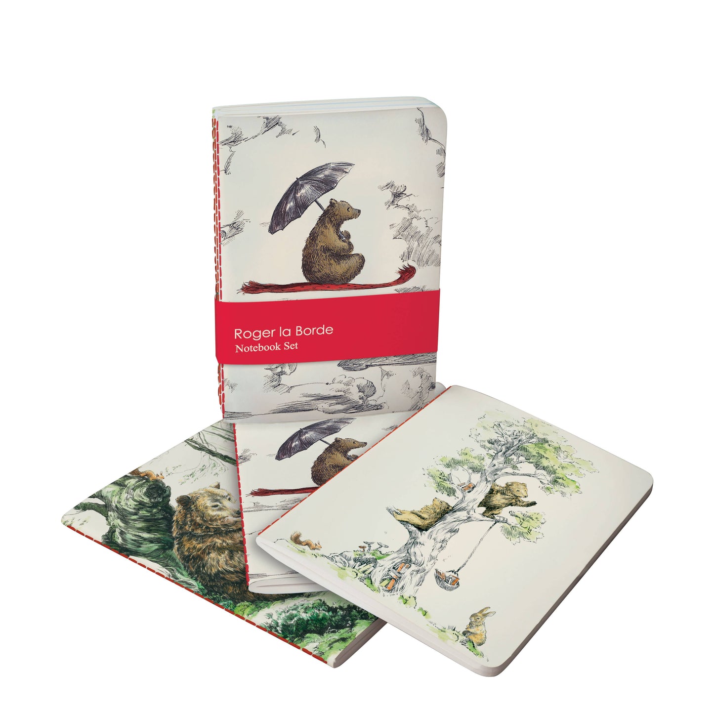 Flying Bear A6 Exercise Books set by Roger La Borde