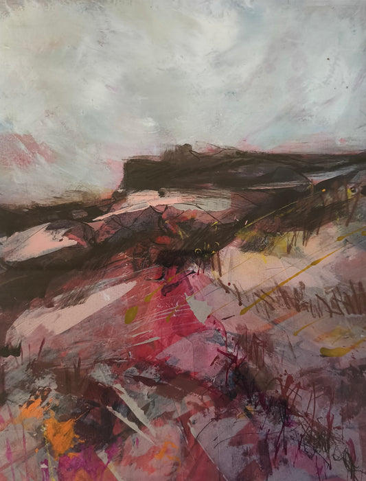 Before The Storm original painting by Louise Teal for Heart Gallery. Portrait of a Northern Town 