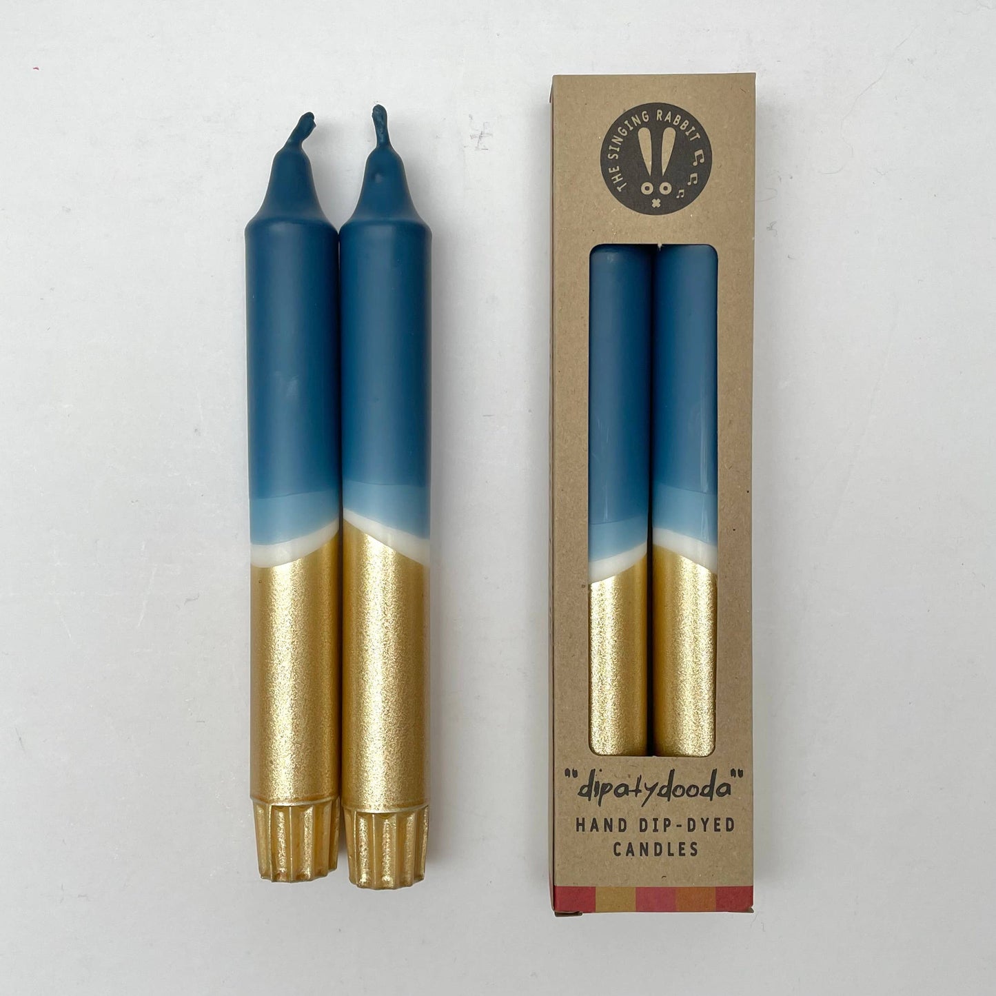 Boxed set of 2 candles by The Singing Rabbit for Heart Gallery
