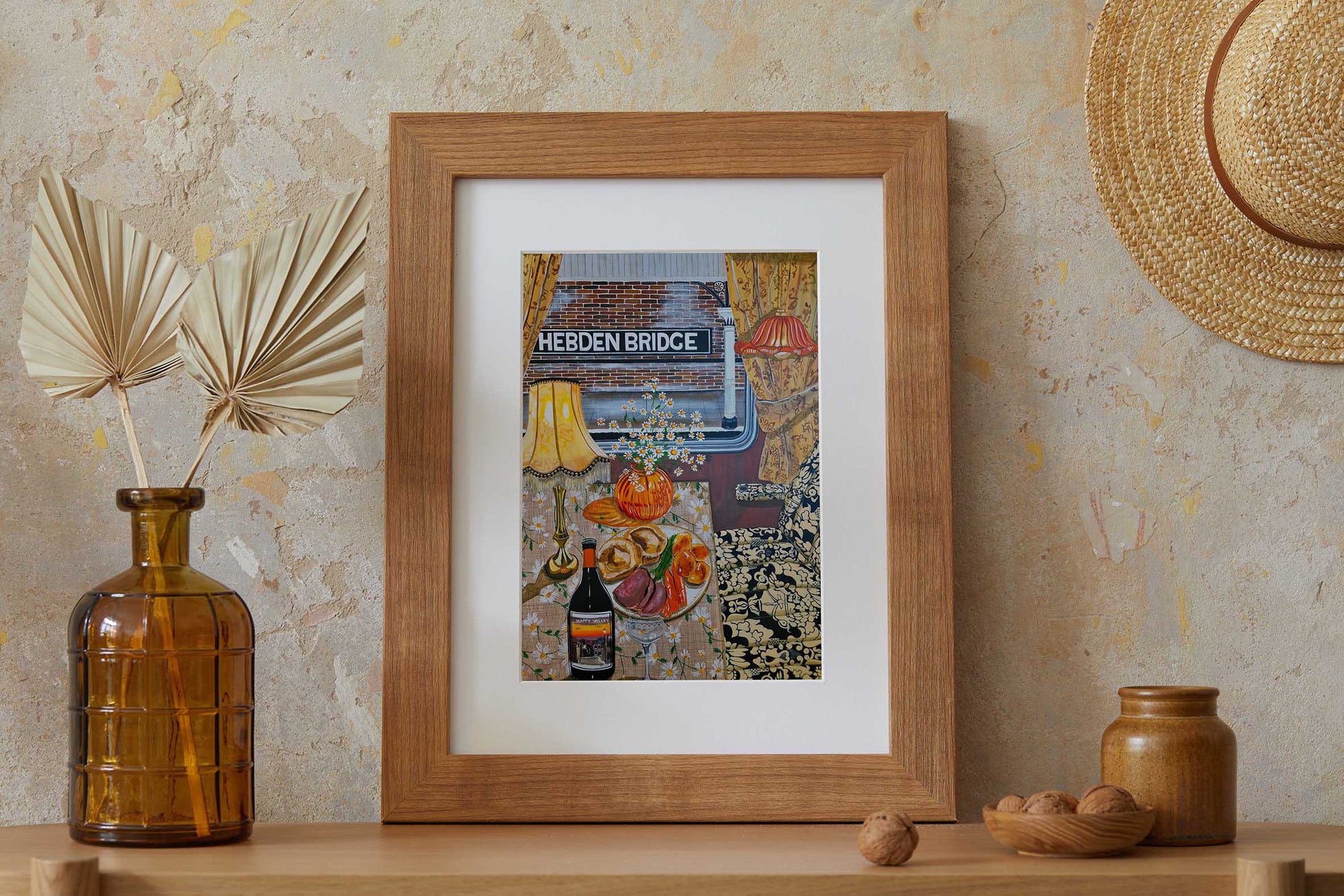 ning -  Hebden Steam Train - A4 print artwork