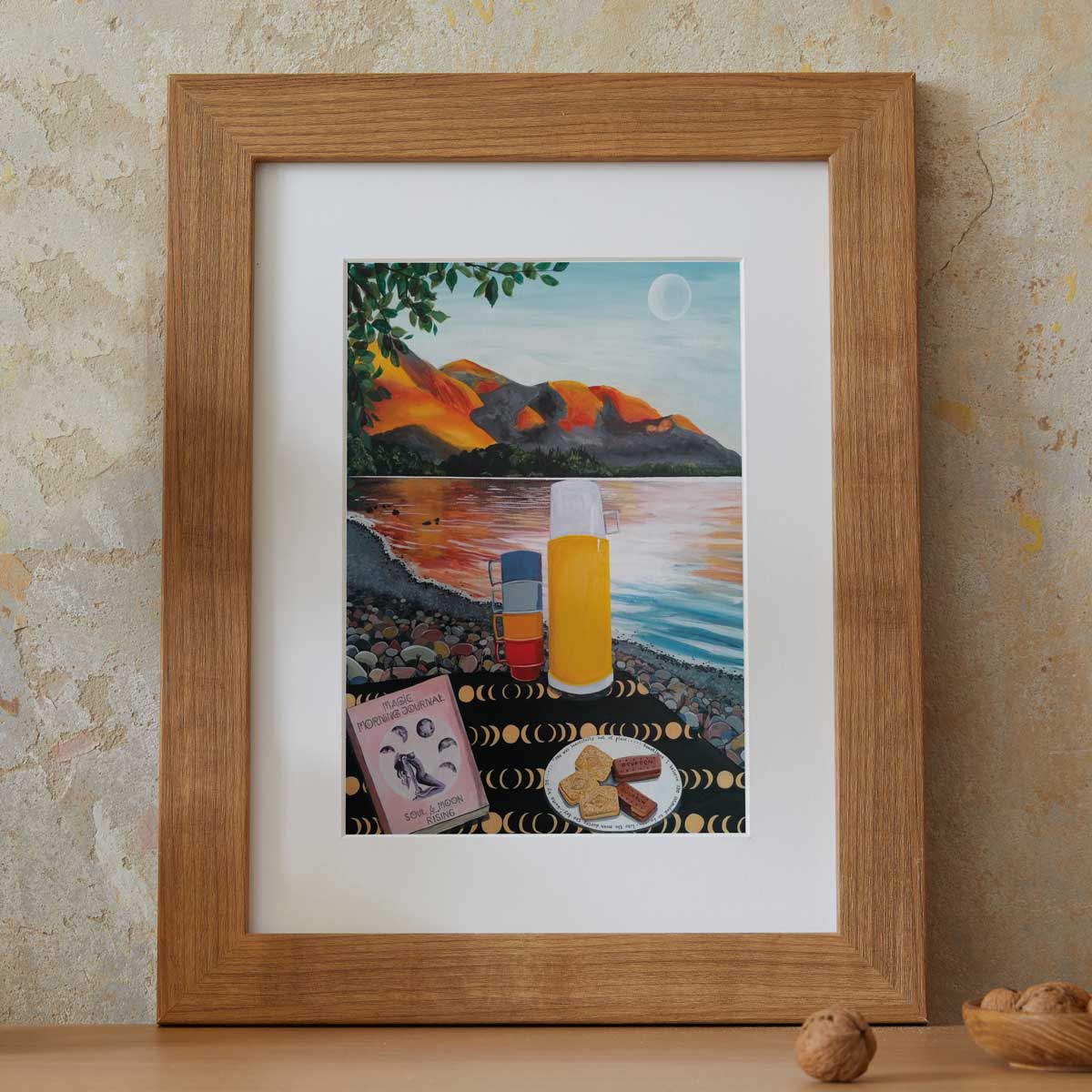 Donna Flowers-Dorning -  Wild Swimming - A4 print artwork