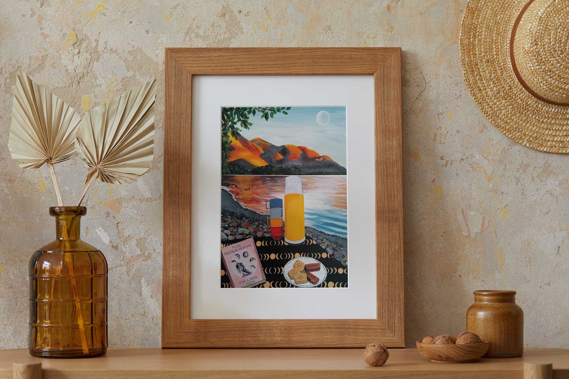 Donna Flowers-Dorning -  Wild Swimming - A4 print artwork