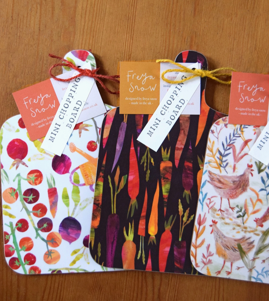 Freya Snow mini chopping board designs