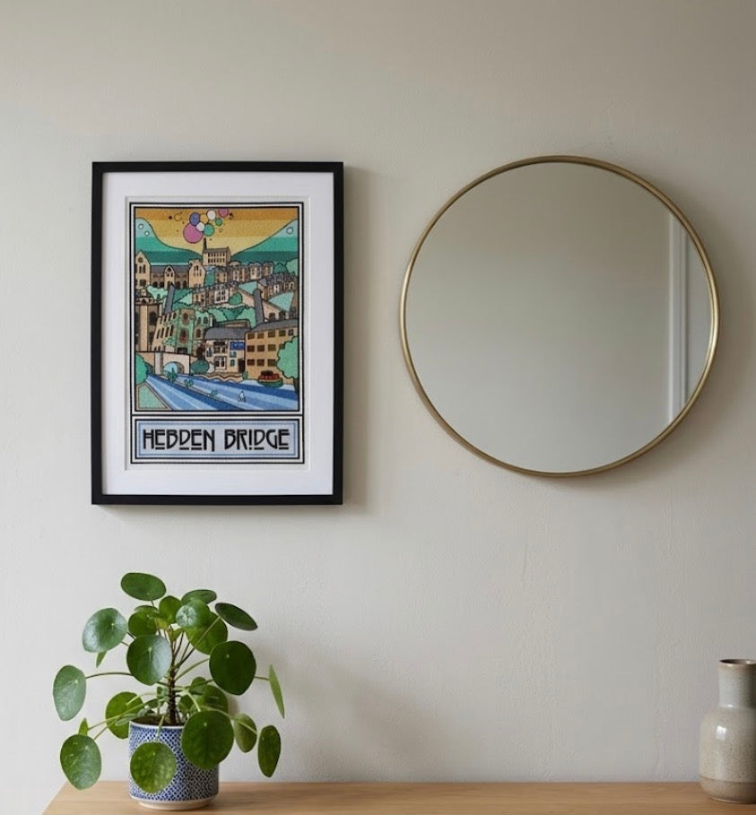 Lucy Parker - Hebden Bridge A4 portrait giclee print