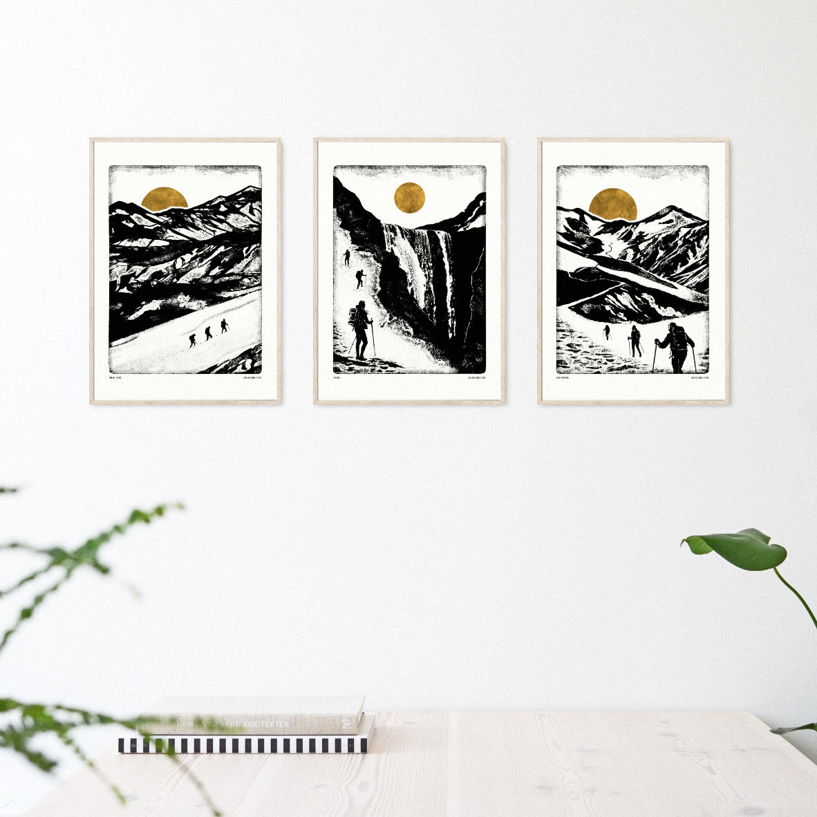 Luke Holcombe - Explore - Making Tracks artwork A4 print