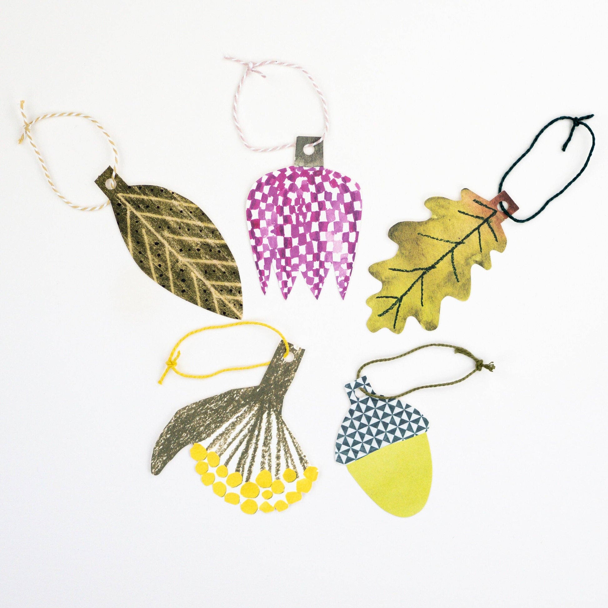 Nature gift tags by Hadley for Heart Gallery