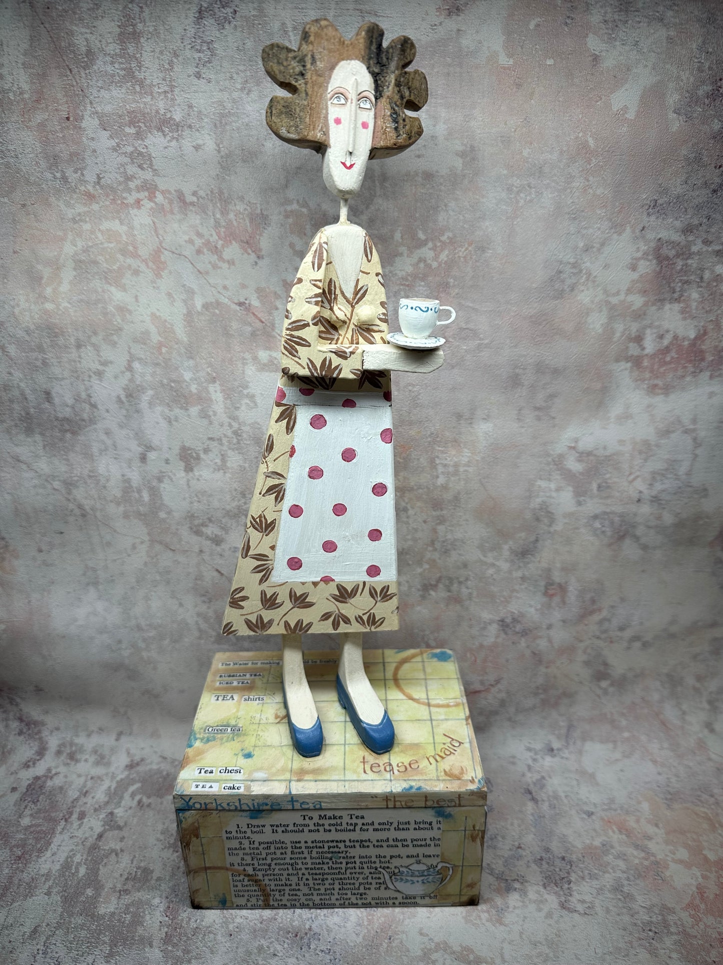 Lynn Muir sculpture for Portrait of a Northern town in Heart Gallery Hebden Bridge