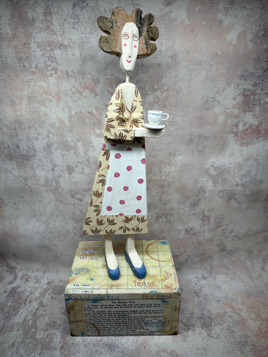 Lynn Muir sculpture for Portrait of a Northern town in Heart Gallery Hebden Bridge