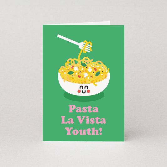 pasta la Vista Youth birthday card by Studio Boketto for HEart Gallery