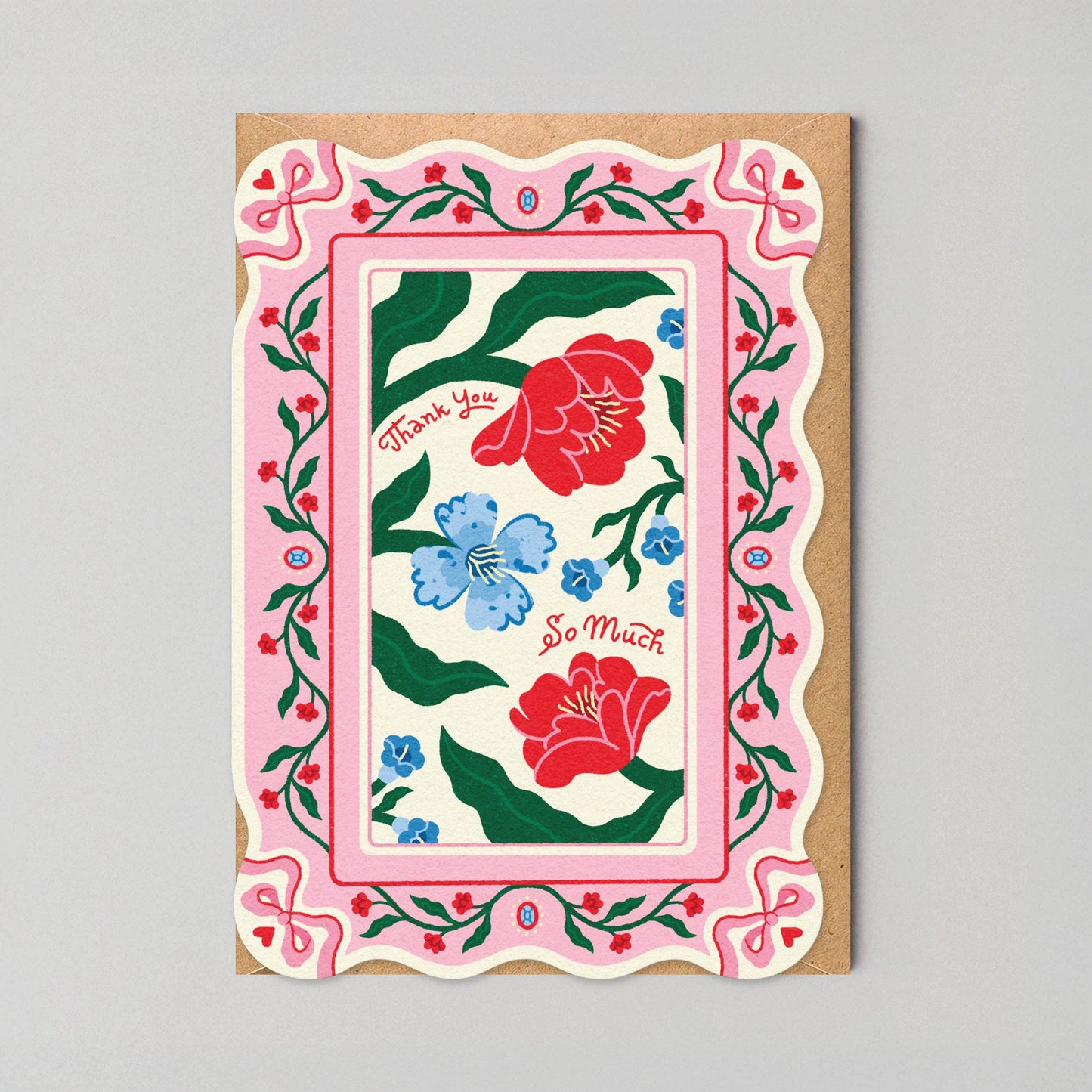 Floral Thank You Card by Studio Boketto