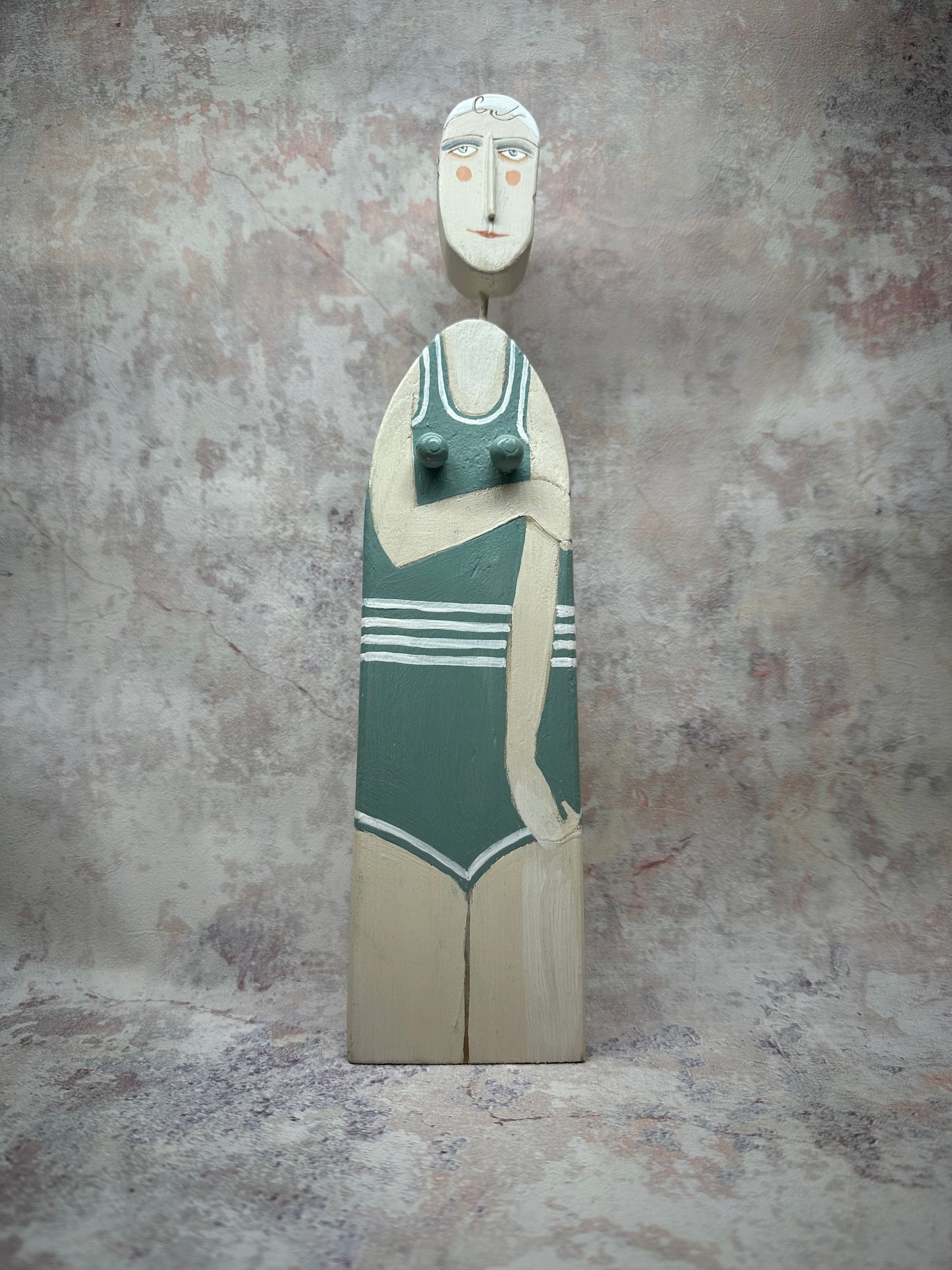 Lynn Muir sculpture for Portrait of a Northern town in Heart Gallery Hebden Bridge